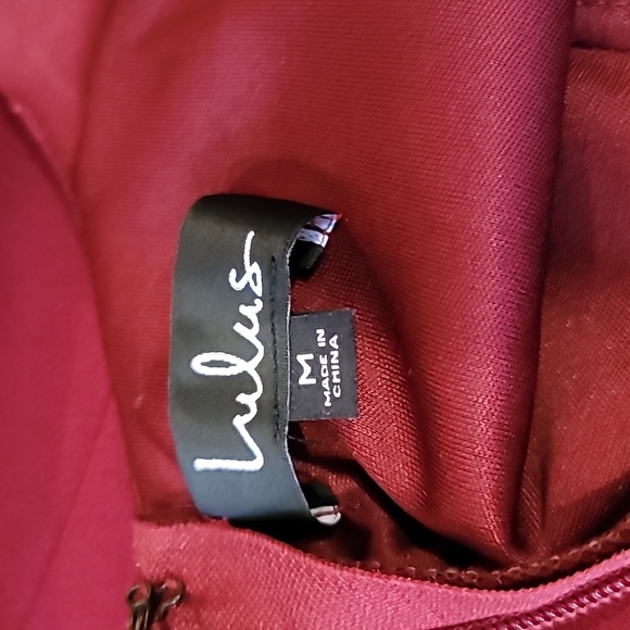 Formal Wine Red Gown - Picture 7 of 8